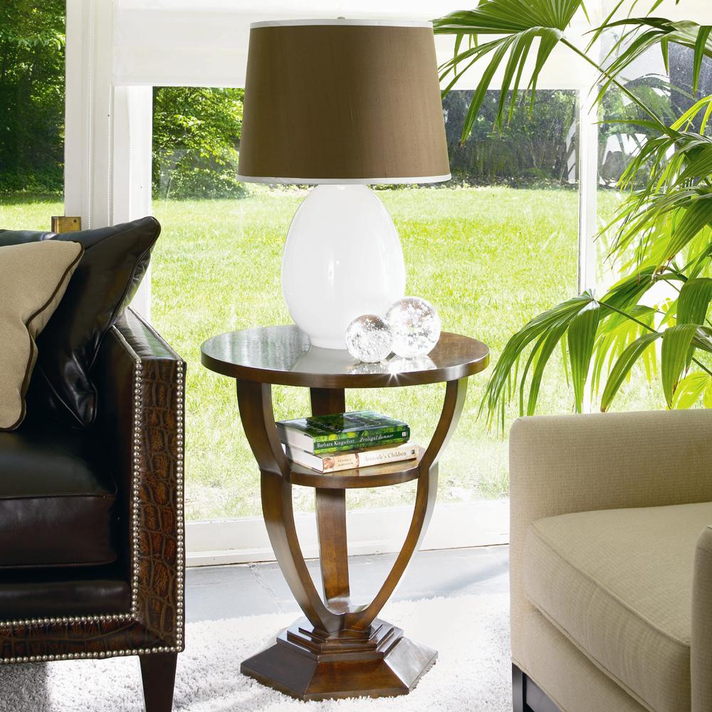 Chairside lamp table outlet